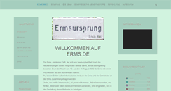 Desktop Screenshot of erms.de