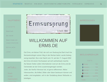 Tablet Screenshot of erms.de